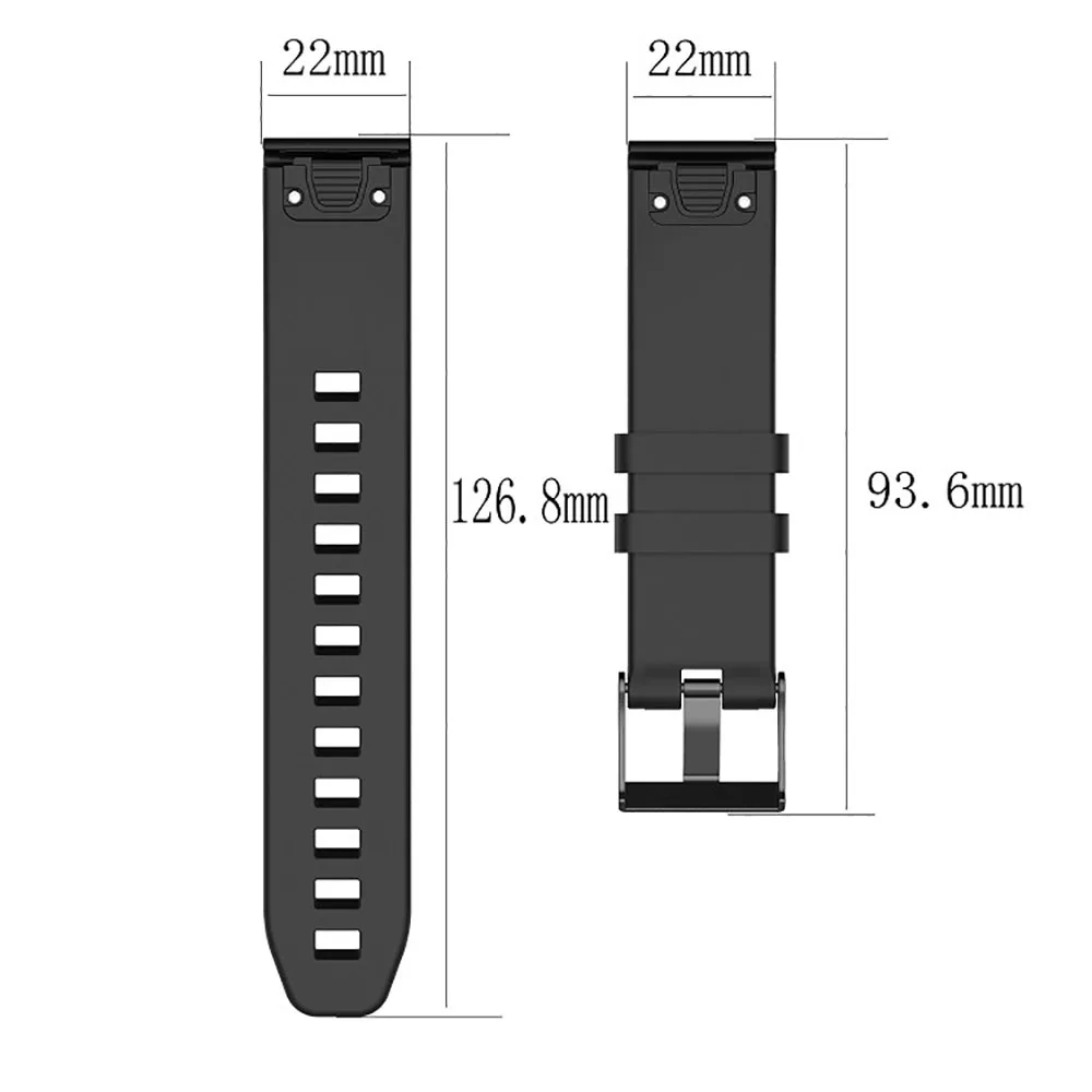 22mm Silicone watchband for Garmin instinct/ MARQ/approach s60/ forerunner935/945/Fenix5/quatix5 Sport Watch Band wristband Belt
22mm Silicone watchband for Garmin instinct/ MARQ/approach s60/ forerunner935/945/Fenix5/quatix5 Sport Watch Band wristband Belt