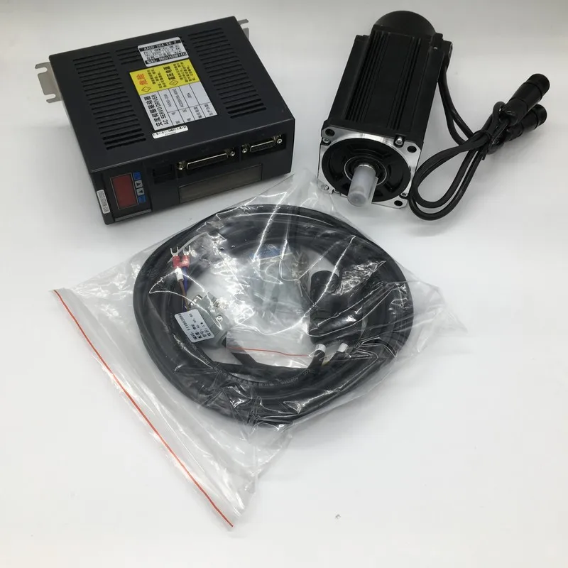 750W NEMA34 2.4NM 220V 2500R/Min 0.75KW AC Servo Drive&Motor kits with holding brake CNC constant torque MODbus RS485 RS232
750W NEMA34 2.4NM 220V 2500R/Min 0.75KW AC Servo Drive&Motor kits with holding brake CNC constant torque MODbus RS485 RS232