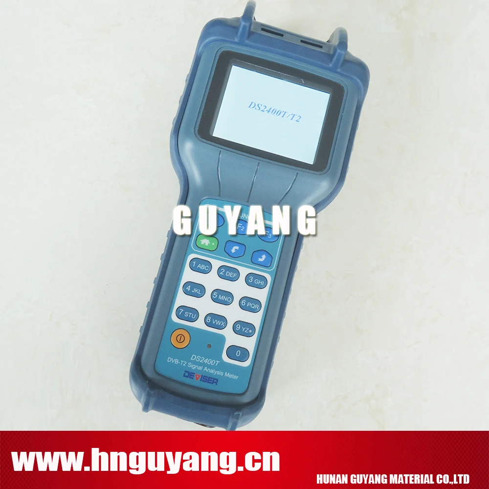 Deviser DS2400T DVB-T/T2/C Meter Terrestrial Signal Level Meter CATV METER signal analysis meter
Deviser DS2400T DVB-T/T2/C Meter Terrestrial Signal Level Meter CATV METER signal analysis meter