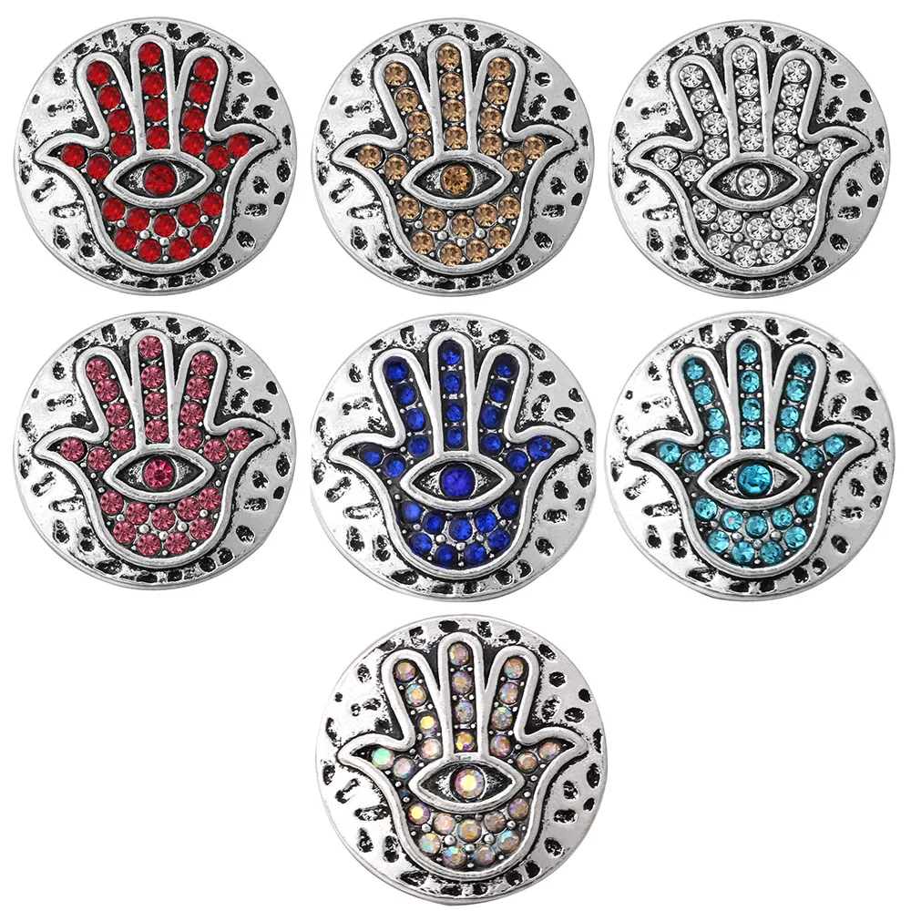 10pcs/lot New Mixed DIY 18mm Snap Jewelry Palm Eye Snap Charm Bracelet Fit Women Snaps Buttons Jewelry Accessories Wholesale
10pcs/lot New Mixed DIY 18mm Snap Jewelry Palm Eye Snap Charm Bracelet Fit Women Snaps Buttons Jewelry Accessories Wholesale