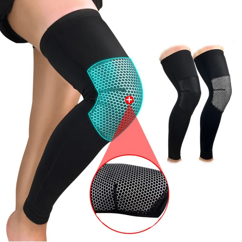 1pc Long Knee Sleeve Pad Women Men Breathable Anti-slip Anti-sweat Leg Wrap Warmer Protector Outdoor Knee Support New
1pc Long Knee Sleeve Pad Women Men Breathable Anti-slip Anti-sweat Leg Wrap Warmer Protector Outdoor Knee Support New