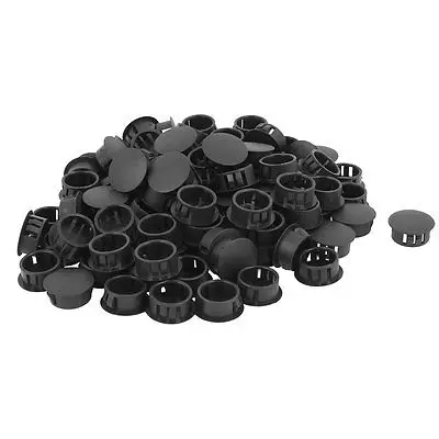 

SKT-19 Plastic 19mm Dia Snap in Type Locking Hole Connectors Button Cover 100pcs