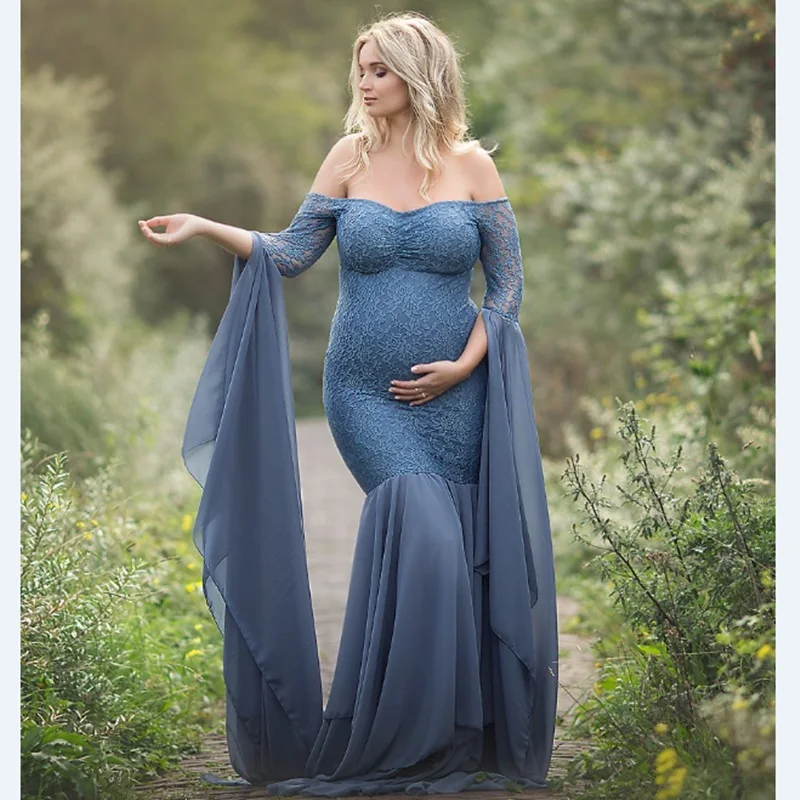Новинка 2019, платье для беременных с длинными рукавами и кружевом для фотосъемки
Новинка 2019, платье для беременных с длинными рукавами и кружевом для фотосъемки
