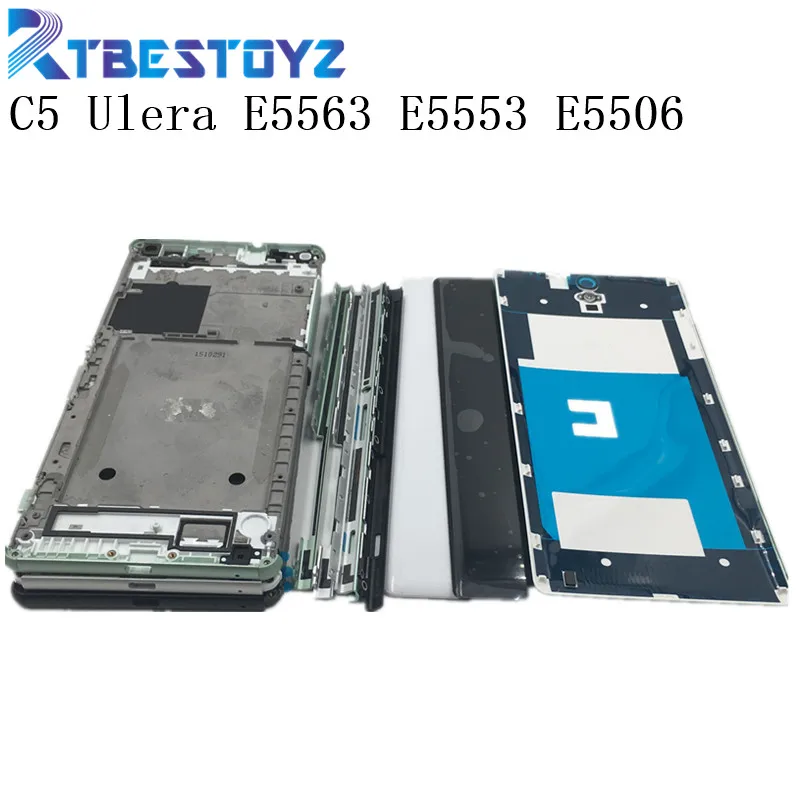 RTBESTOYZ Middle Front Frame Bezel Housing For Sony Xperia C5 Ulera E5563 E5553 E5506+Metal Side+Bracket panel Metal+Back Cover
RTBESTOYZ Middle Front Frame Bezel Housing For Sony Xperia C5 Ulera E5563 E5553 E5506+Metal Side+Bracket panel Metal+Back Cover