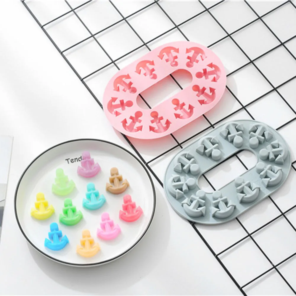 Creative Anchor Shape Chocolate Silicone Molds For Baking Fondant Cake Decorating Tools DIY Candy Moulds Kitchen Accessories
Creative Anchor Shape Chocolate Silicone Molds For Baking Fondant Cake Decorating Tools DIY Candy Moulds Kitchen Accessories