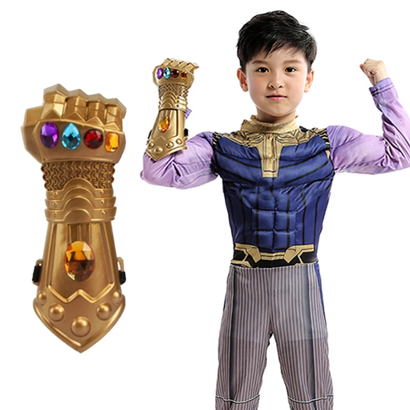 Thanos Gloves Cosplay Hand For Kids Infinity Gauntlet Glove Children Gift Halloween Party Toy
Thanos Gloves Cosplay Hand For Kids Infinity Gauntlet Glove Children Gift Halloween Party Toy