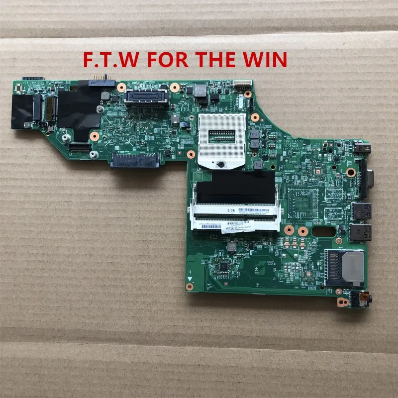 Portable notebook computer motherboard Lenovo ThinkPad T540P LKM-1 SWG2 MB 12308-2 48.4LO16.021 00UP921
Portable notebook computer motherboard Lenovo ThinkPad T540P LKM-1 SWG2 MB 12308-2 48.4LO16.021 00UP921
