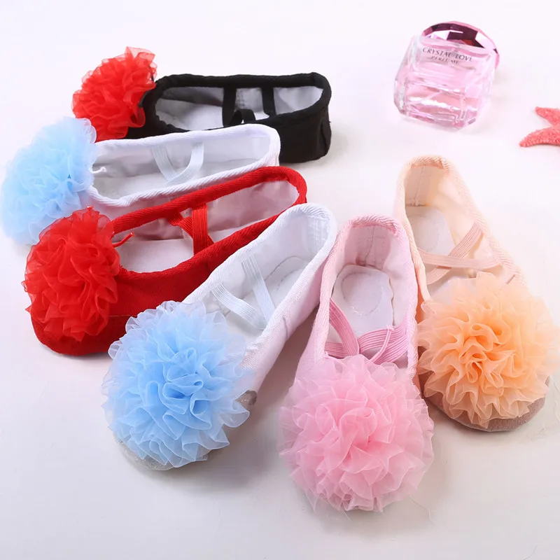 Soft Spun Yarn Flower Children Ballet Shoes New Pattern Girl Dance Leather Shoes kid ballet dancewear danceing accessory
Soft Spun Yarn Flower Children Ballet Shoes New Pattern Girl Dance Leather Shoes kid ballet dancewear danceing accessory