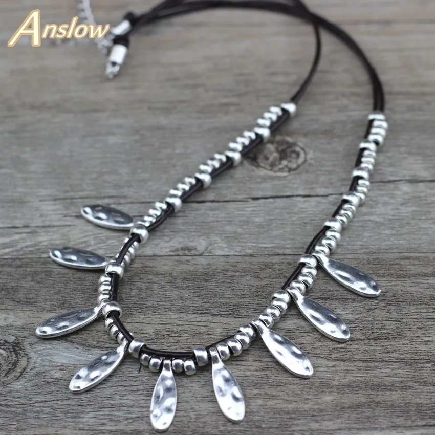 Anslow Fashion Jewelry New Arrival Items Antique Silver Plated Leaves Beads Handmade DIY Chokers Collar Necklace Gift LOW0059AN
Anslow Fashion Jewelry New Arrival Items Antique Silver Plated Leaves Beads Handmade DIY Chokers Collar Necklace Gift LOW0059AN