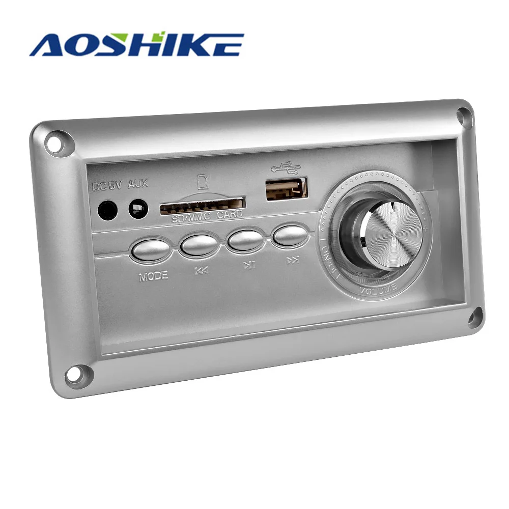 AOSHIKE Bluetooth зарядка карта MP3 декодер плата модуль FM AUX мульти функция аудио
