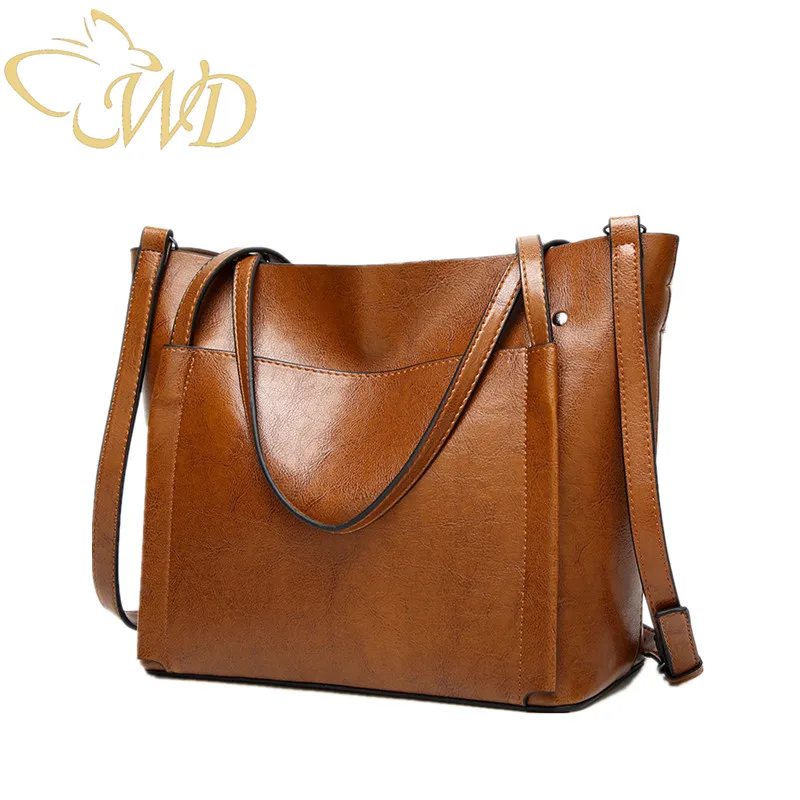 WDbag сумки женские Модные на ремне для 2019 Кожаные больших Повседневные