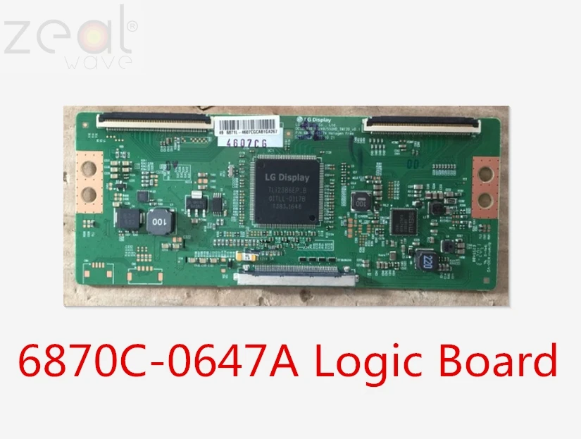 Для T Con плата 6870C 0647A Логическая для LG 43 дюймов 49 55 ЖК телевизор плата| |