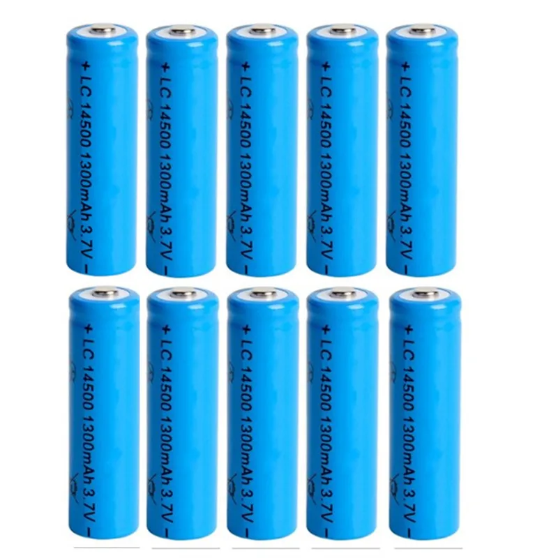 10 шт./лот super fire AA 14500 1300 мАч 3,7 в литий-ионные перезаряжаемые батареи для светодиодного фонарика, бесплатная доставка 
10 шт./лот super fire AA 14500 1300 мАч 3,7 в литий-ионные перезаряжаемые батареи для светодиодного фонарика, бесплатная доставка
