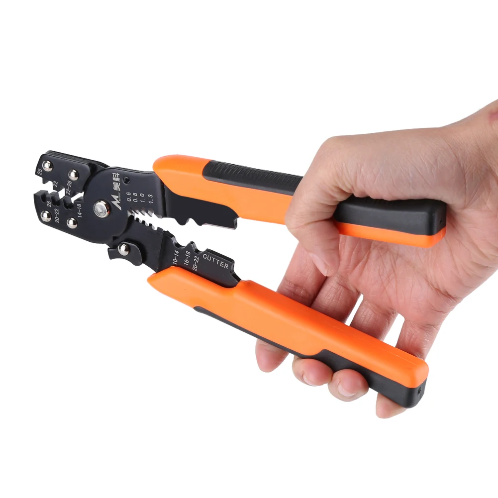 Multi-functional Wire Cable Stripper Cutter Stripping Terminal Crimping Pliers Electrician Hand Tool
Multi-functional Wire Cable Stripper Cutter Stripping Terminal Crimping Pliers Electrician Hand Tool