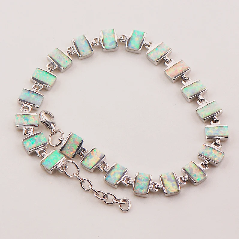 White Fire Opal 925 Sterling Silver Bracelet P87 8" Free Ship High quantity Factory price
White Fire Opal 925 Sterling Silver Bracelet P87 8" Free Ship High quantity Factory price