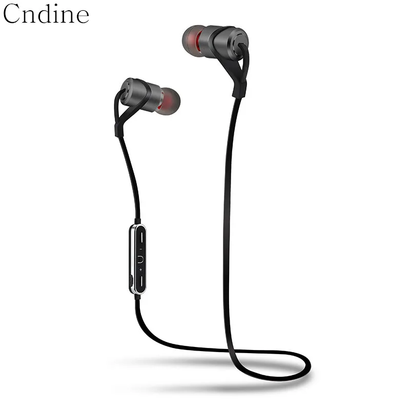 Bluetooth 4 1 наушники магнит Спорт гарнитура Secure магнитные для гимнастики с Микрофон