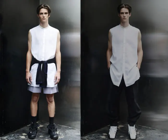 2018 New Men's clothing Hair Stylist GD fashion small stand collar sleeveless shirt shirt Singer plus size costumes S-6XL
2018 New Men's clothing Hair Stylist GD fashion small stand collar sleeveless shirt shirt Singer plus size costumes S-6XL