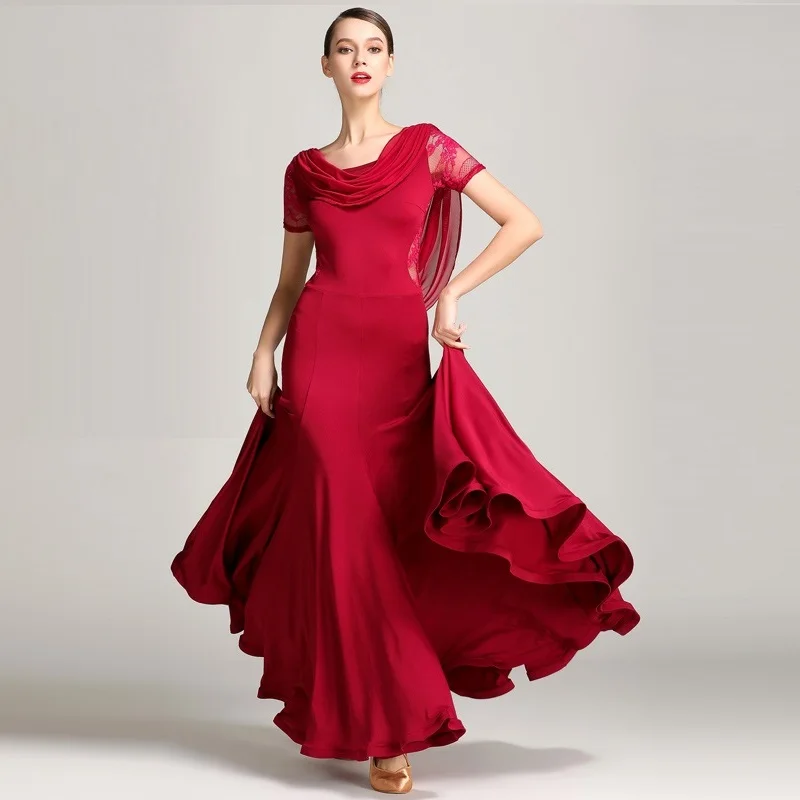 Sequins Ballroom Dance Dresses Standard Ballroom Dancing Clothes Competition Standard Dance Dress Waltz Foxtrot Dress B-6063
Sequins Ballroom Dance Dresses Standard Ballroom Dancing Clothes Competition Standard Dance Dress Waltz Foxtrot Dress B-6063