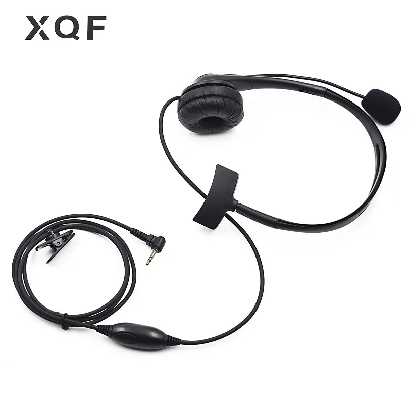 XQF 1 Pin Boom Mic наушники гарнитура PTT для Motorola Walkie Talkabout T4 T5 T6 T7 T80 T5410 портативное