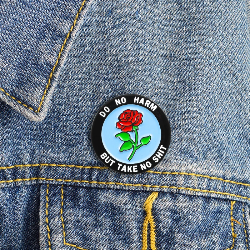 XEDZ Fashion Rose Flower Round Enamel Metal Brooch Fan Team Romantic Badge Jewelry Backpack Clothing Women's Pin Jewelry Gift
XEDZ Fashion Rose Flower Round Enamel Metal Brooch Fan Team Romantic Badge Jewelry Backpack Clothing Women's Pin Jewelry Gift