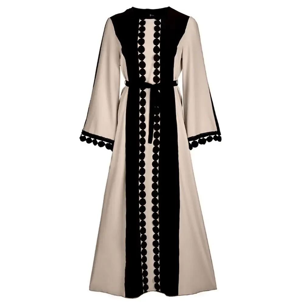 Muslim Party Dress Polyester Middle Sleeve Islam Prayer Caftan Marocain Dresses Robe Cosplay costume For Halloween
Muslim Party Dress Polyester Middle Sleeve Islam Prayer Caftan Marocain Dresses Robe Cosplay costume For Halloween