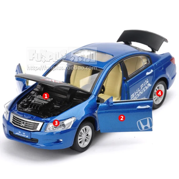 High Simulation Exquisite Diecasts&Toy Vehicles: ShengHui Car Styling Honda Accord Sedan 1:32 Alloy Diecast Model Toy Car
High Simulation Exquisite Diecasts&Toy Vehicles: ShengHui Car Styling Honda Accord Sedan 1:32 Alloy Diecast Model Toy Car