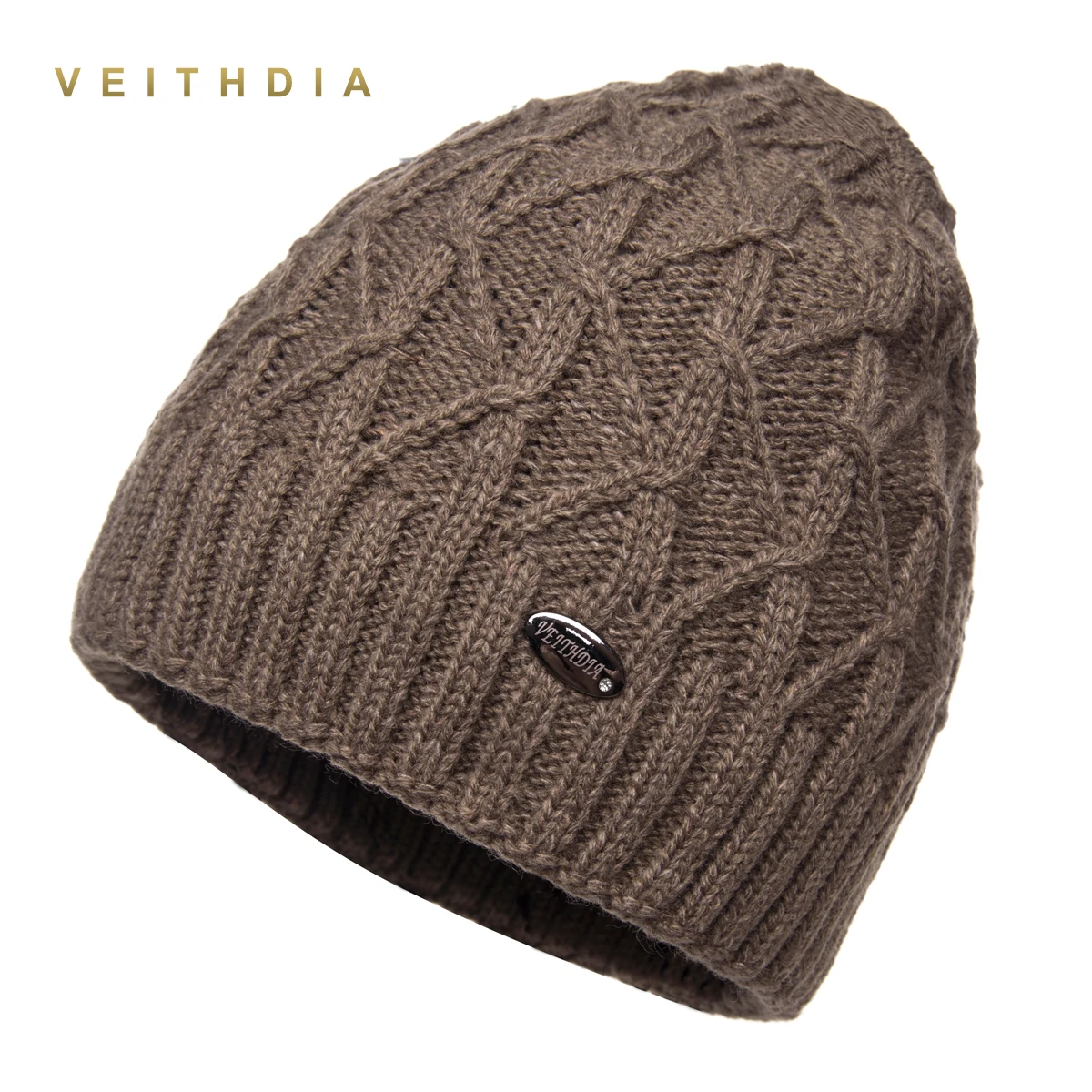 VEITHDIA hats winter for men skullies double layer gorro men's knitted wool beanies solid Color bonnet plus velvet warm cap man
VEITHDIA hats winter for men skullies double layer gorro men's knitted wool beanies solid Color bonnet plus velvet warm cap man