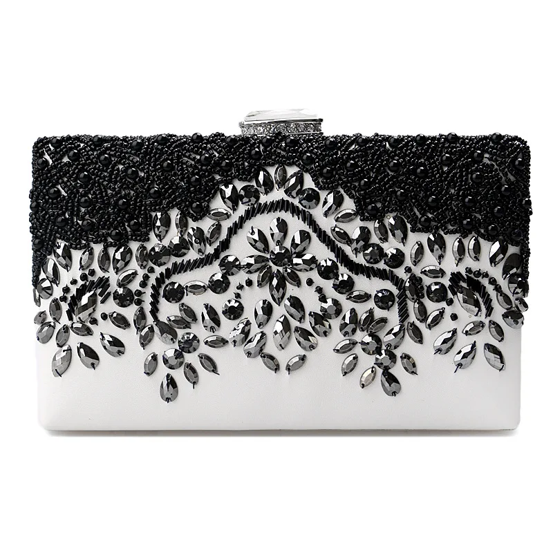 2018 New Women Black Clutch Wedding Bags Female Vintage Clutches Ladies Beaded Pearl Evening Bags Party Purses
2018 New Women Black Clutch Wedding Bags Female Vintage Clutches Ladies Beaded Pearl Evening Bags Party Purses
