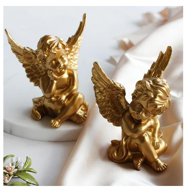 Modern Creative Gifts Beautiful Angel Resin Angel Ornaments Miniature Angel figurine Ornaments Home Decoration accessori Crafts
Modern Creative Gifts Beautiful Angel Resin Angel Ornaments Miniature Angel figurine Ornaments Home Decoration accessori Crafts