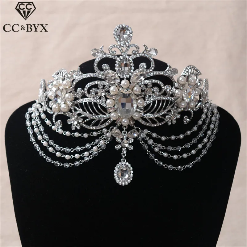 CC crowns tiaras hairbands frontlet rhinestones pageant wedding hair accessories for bridal water drop party jewelry HG382
CC crowns tiaras hairbands frontlet rhinestones pageant wedding hair accessories for bridal water drop party jewelry HG382