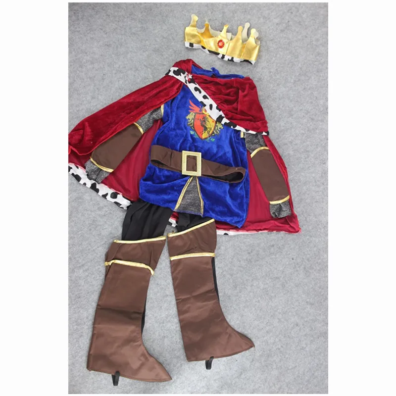 Boys Kids Birthday Presents King Prince Costumes for Children's Day Halloween Cosplay Fantasia Costume Clothing Set
Boys Kids Birthday Presents King Prince Costumes for Children's Day Halloween Cosplay Fantasia Costume Clothing Set