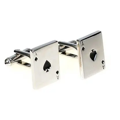 Free shipping playing card cufflinks Ace factory supply copper alloy anti-oxidation cufflinks wholesale&retail
Free shipping playing card cufflinks Ace factory supply copper alloy anti-oxidation cufflinks wholesale&retail