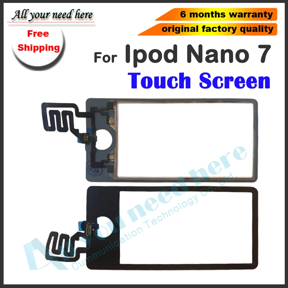 Замена для iPod Nano 7 7th 7Gen Передний сенсорный экран Высокое качество ipod Nano7 ЖК-экран