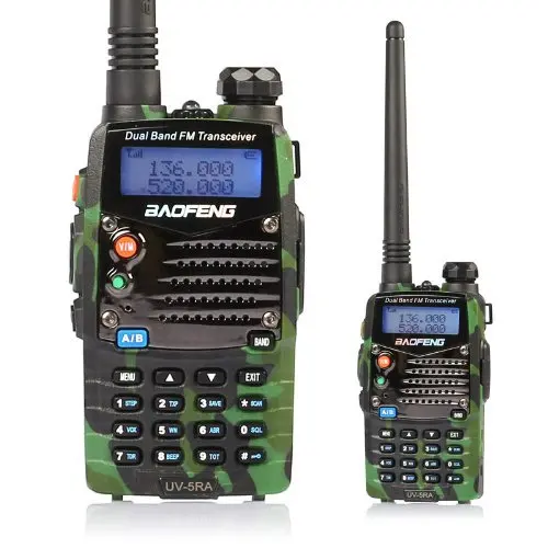 Baofeng walkie Ham Two Way Radio BAOFENG UV-5R 136-174 / 400-520 Mhz Dual Band with 1800 mAh li-ion battery Radio free earpiece
Baofeng walkie Ham Two Way Radio BAOFENG UV-5R 136-174 / 400-520 Mhz Dual Band with 1800 mAh li-ion battery Radio free earpiece