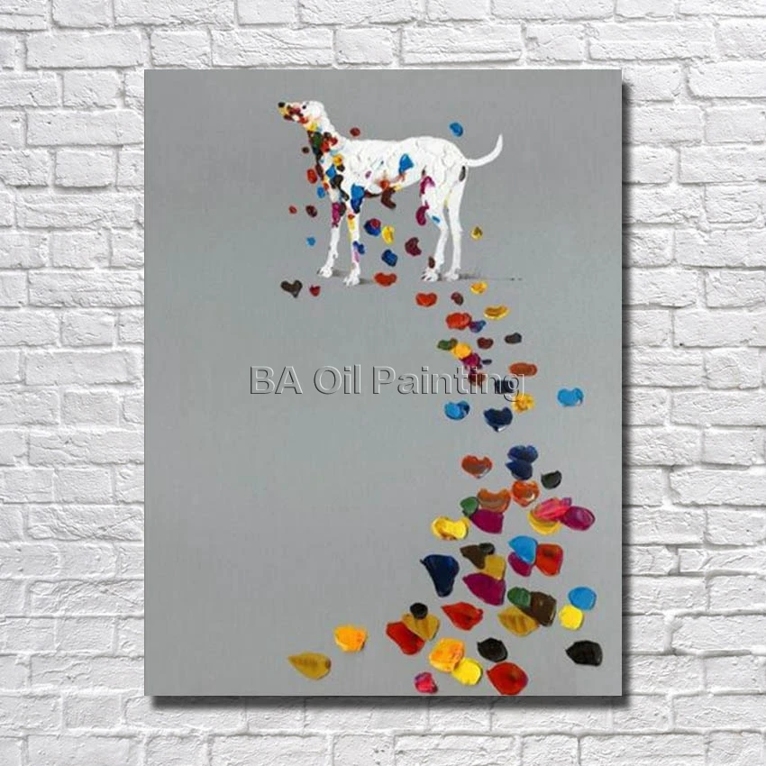 High Quality Free Shipping Modern Hand-painted Art Decor Painting Animal Oil Painting On Canvas Wall Art Home Decor No Framed
High Quality Free Shipping Modern Hand-painted Art Decor Painting Animal Oil Painting On Canvas Wall Art Home Decor No Framed