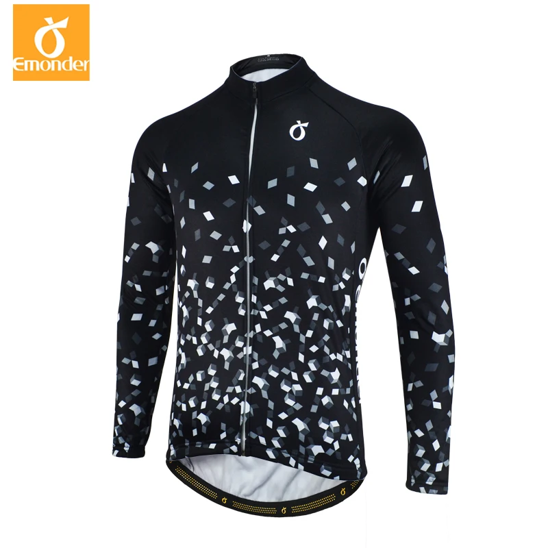 EMONDER 2020 Men Winter Thermal Fleece Long Sleeve Cycling Jersey MTB Bike Bicycle Ridding Sport Jacket Black Customized Jersey
EMONDER 2020 Men Winter Thermal Fleece Long Sleeve Cycling Jersey MTB Bike Bicycle Ridding Sport Jacket Black Customized Jersey
