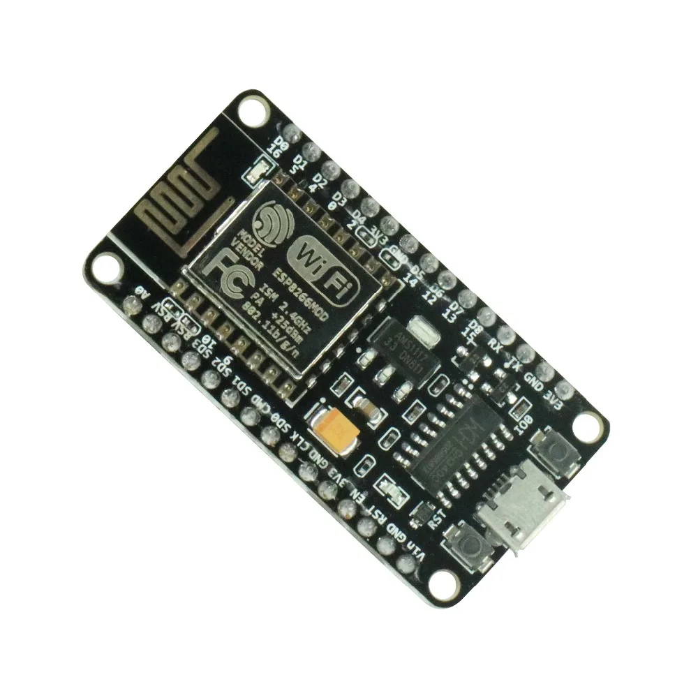 ESP8266 CH340G CH340 G NodeMcu Lua Беспроводной Wi-Fi модуль соединитель макетная плата Repalce CP2102 на основе ESP-12E Micro USB
ESP8266 CH340G CH340 G NodeMcu Lua Беспроводной Wi-Fi модуль соединитель макетная плата Repalce CP2102 на основе ESP-12E Micro USB