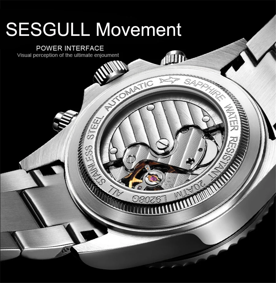 LOREO Diving series Men Wrist Watch Top Luxury Brand 200M Waterproof Steel Watchband Male formal Sports Mechanical Clock 
LOREO Diving series Men Wrist Watch Top Luxury Brand 200M Waterproof Steel Watchband Male formal Sports Mechanical Clock