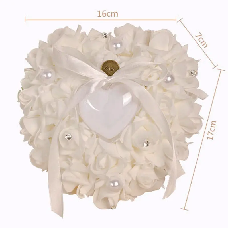 Faroot Wedding Ceremony Ivory Satin Crystal Ring Bearer Pillow Cushion Ring Pillow Gifts
Faroot Wedding Ceremony Ivory Satin Crystal Ring Bearer Pillow Cushion Ring Pillow Gifts