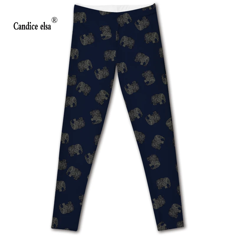 CANDICE ELSA women leggings elastic fitness legging elephant printed leggins workout female pants drop shipping plus size
CANDICE ELSA women leggings elastic fitness legging elephant printed leggins workout female pants drop shipping plus size
