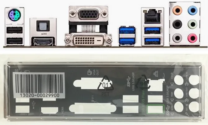 New I/O shield back plate of motherboard for Z87M-PLUS just shield backplate Free shipping
New I/O shield back plate of motherboard for Z87M-PLUS just shield backplate Free shipping