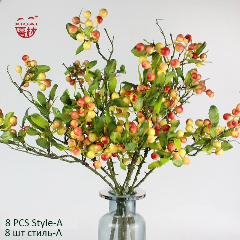 8 Pieces Fake Berry Fruit Artificial Small Pomegranate Cherry Home Decoration Real Like Berry
8 Pieces Fake Berry Fruit Artificial Small Pomegranate Cherry Home Decoration Real Like Berry