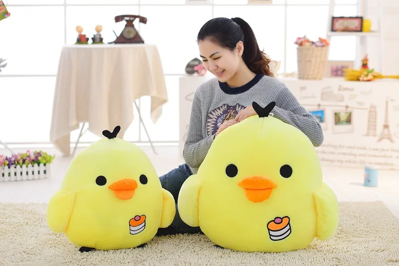 1pc Lovely Chick Plush Doll Stuffed Kids Toys for Children Chicken Rooster Cock Wedding Birthday Gifts Creative New Style 2018
1pc Lovely Chick Plush Doll Stuffed Kids Toys for Children Chicken Rooster Cock Wedding Birthday Gifts Creative New Style 2018