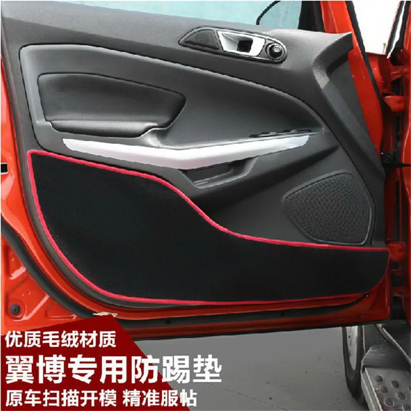 Tonlinker 4 PCS DIY Car Styling NEW Polyester Door Protection Kick Pad stickers for FROD Ecosport 2013 2014 Part Accessories
Tonlinker 4 PCS DIY Car Styling NEW Polyester Door Protection Kick Pad stickers for FROD Ecosport 2013 2014 Part Accessories