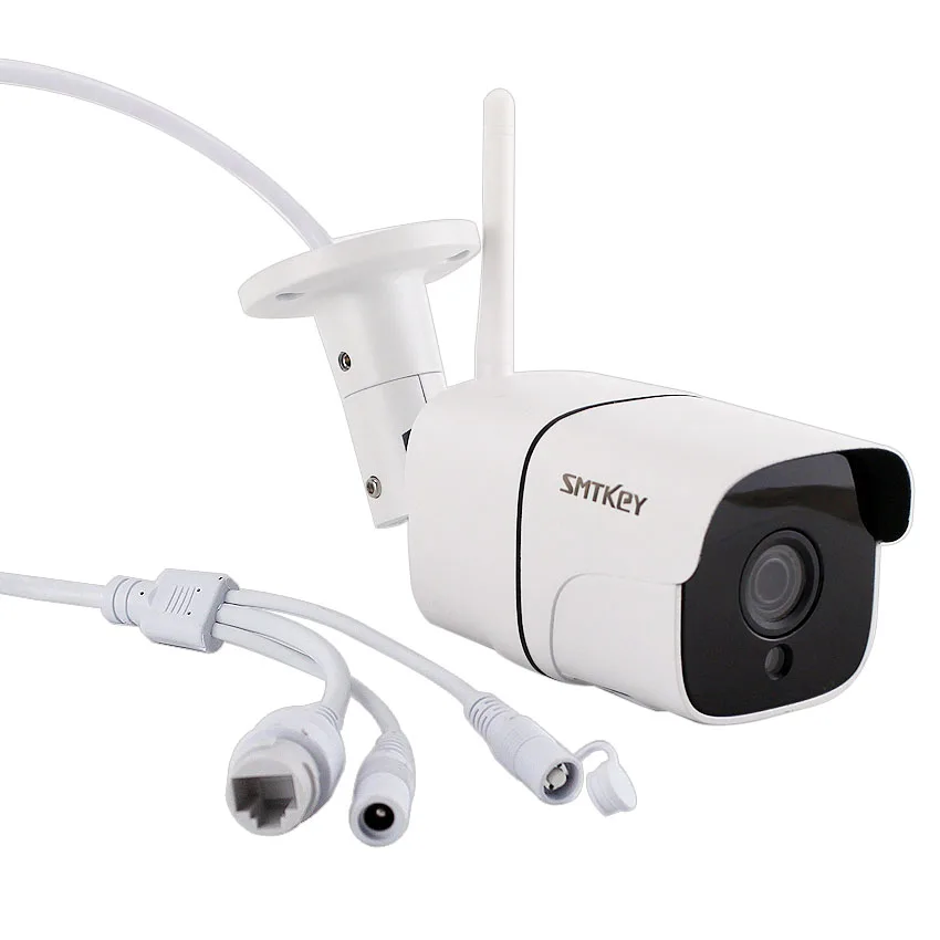 Onvif Беспроводная или Проводная двухсторонняя аудио 1080P IP-камера 12 В постоянного тока внутренняя или внешняя водонепроницаемая камера ночного видения 2 МП IPC
Onvif Беспроводная или Проводная двухсторонняя аудио 1080P IP-камера 12 В постоянного тока внутренняя или внешняя водонепроницаемая камера ночного видения 2 МП IPC