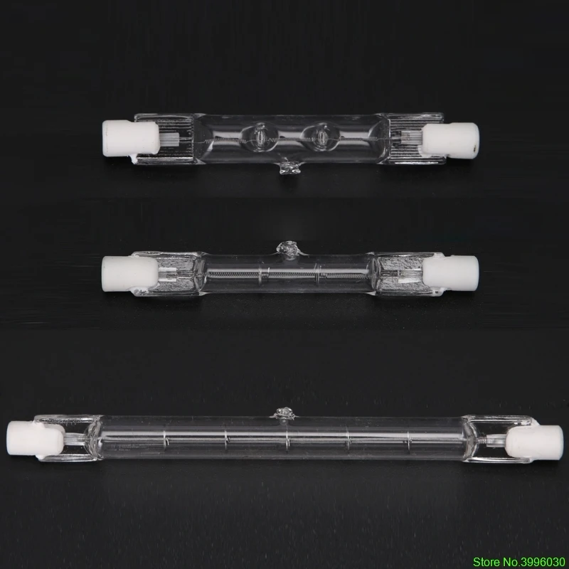 R7S Halogen Linear Light Bulb 78mm(100W/150W)/118mm(500W) Double Ended AC 220-240V
R7S Halogen Linear Light Bulb 78mm(100W/150W)/118mm(500W) Double Ended AC 220-240V