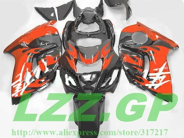100%Fit injection orange black flame Fairing kits For SUZUKI Hayabsa GSXR1300 2008 2009 GSX-R1300 GSXR 1300 08 09 Fairings #TT55
100%Fit injection orange black flame Fairing kits For SUZUKI Hayabsa GSXR1300 2008 2009 GSX-R1300 GSXR 1300 08 09 Fairings #TT55