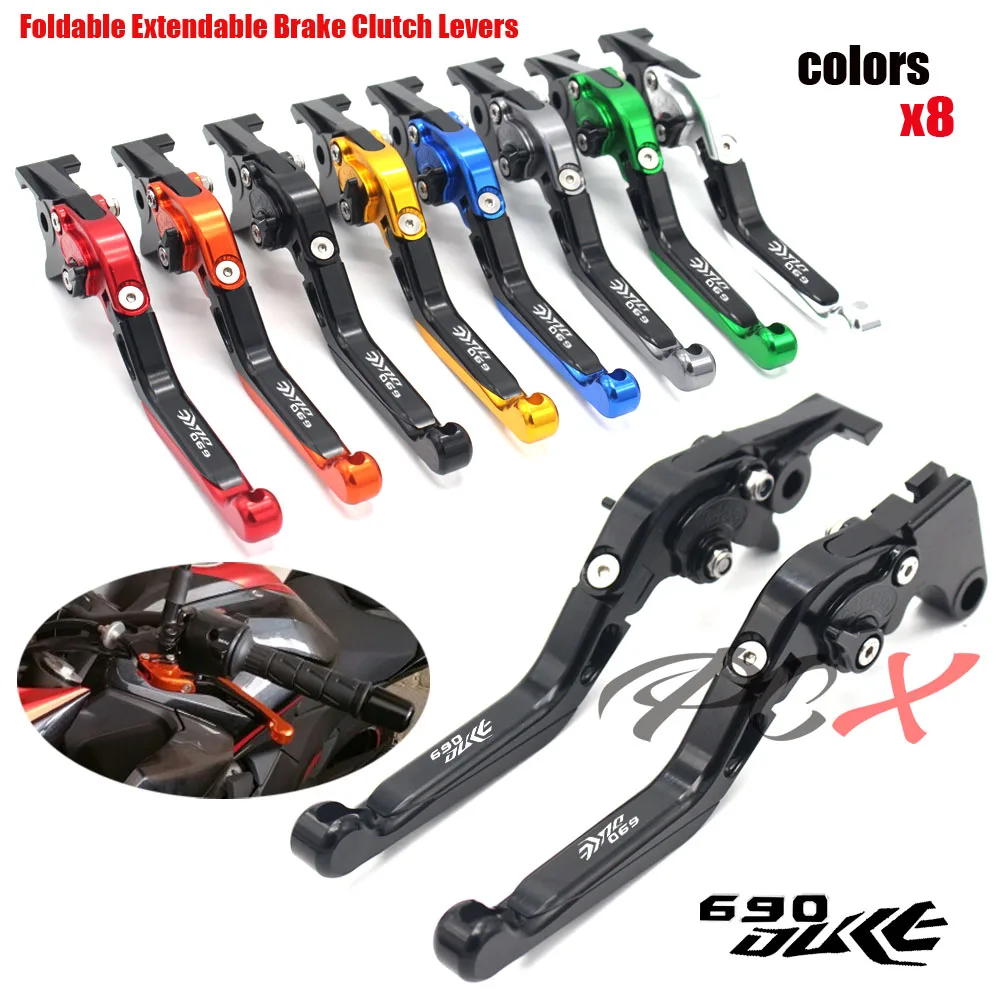 For KTM 690 DUKE R 690DUKE 2012 2013 Motorcycle CNC Billet Aluminum Alloy Adjustable Folding Retractable Brake Clutch Lever
For KTM 690 DUKE R 690DUKE 2012 2013 Motorcycle CNC Billet Aluminum Alloy Adjustable Folding Retractable Brake Clutch Lever