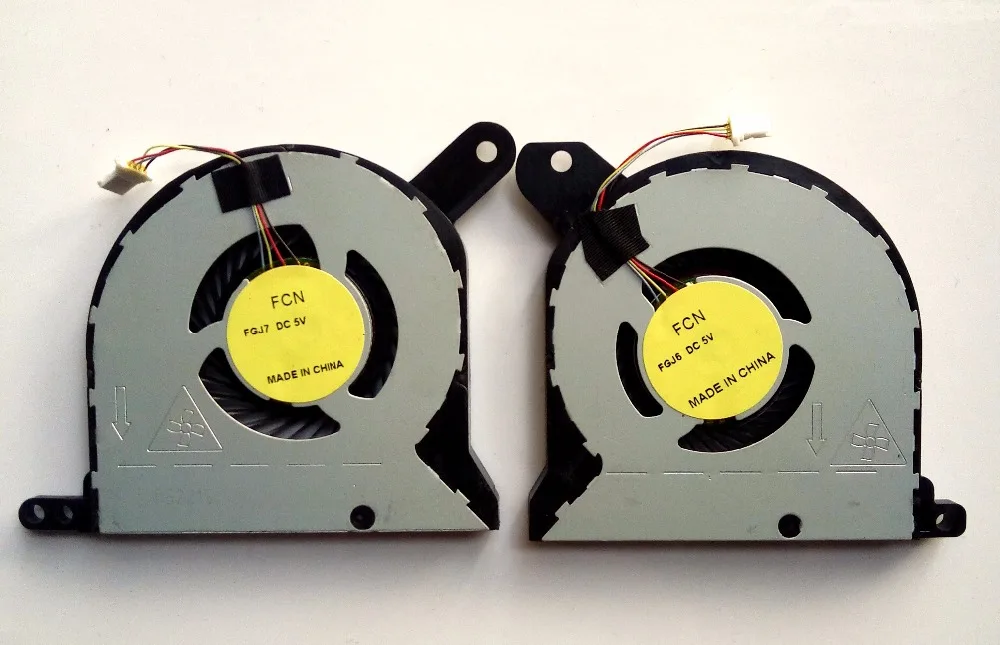 New for Dell Alienware 13 R1 R2 FGJ6 FGJ7 laptop CPU & GPU Cooling Fan Set DFS481105F20T
New for Dell Alienware 13 R1 R2 FGJ6 FGJ7 laptop CPU & GPU Cooling Fan Set DFS481105F20T