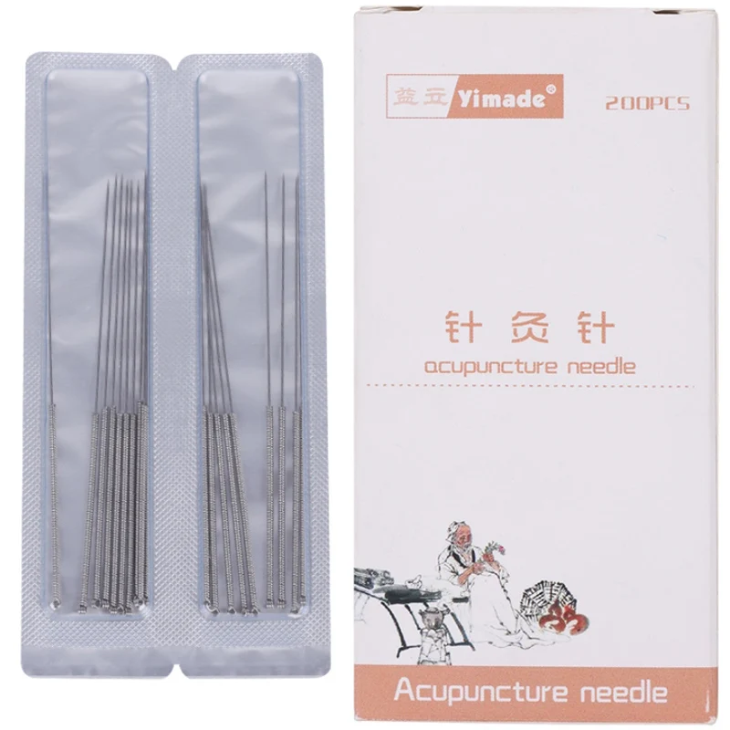 200 pieces/box Acupuncture Disposable Needle applicators for massage medicine acupuncture Silver needle
200 pieces/box Acupuncture Disposable Needle applicators for massage medicine acupuncture Silver needle